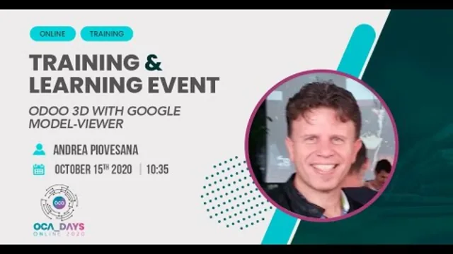 Odoo 3D with Google model-viewer