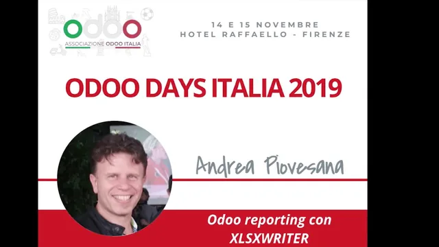 Odoo reporting with XLSXWRITER